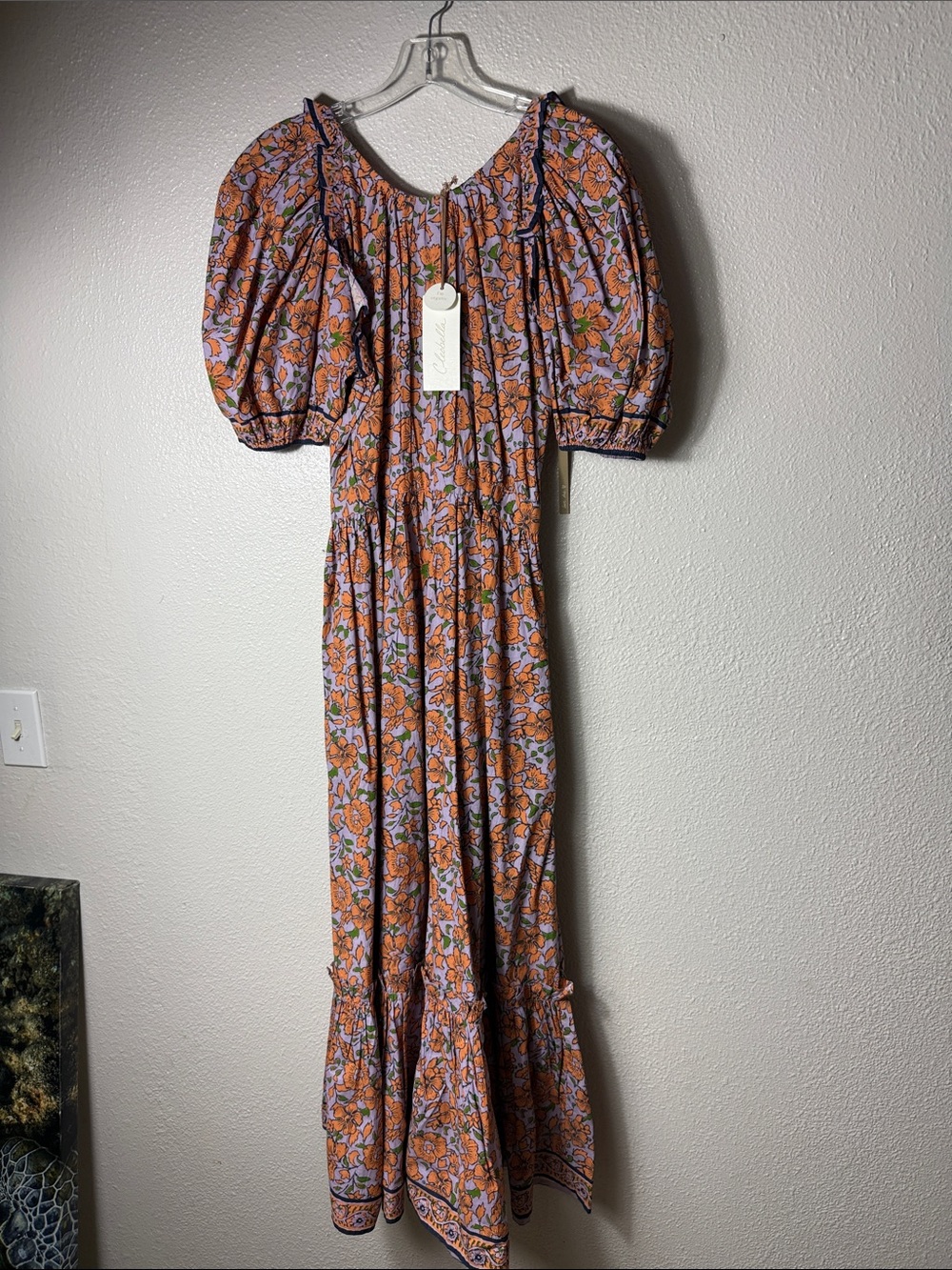 Cleobella Karena Ankle Dress in the Asilah print NWT - Picture 2 of 4